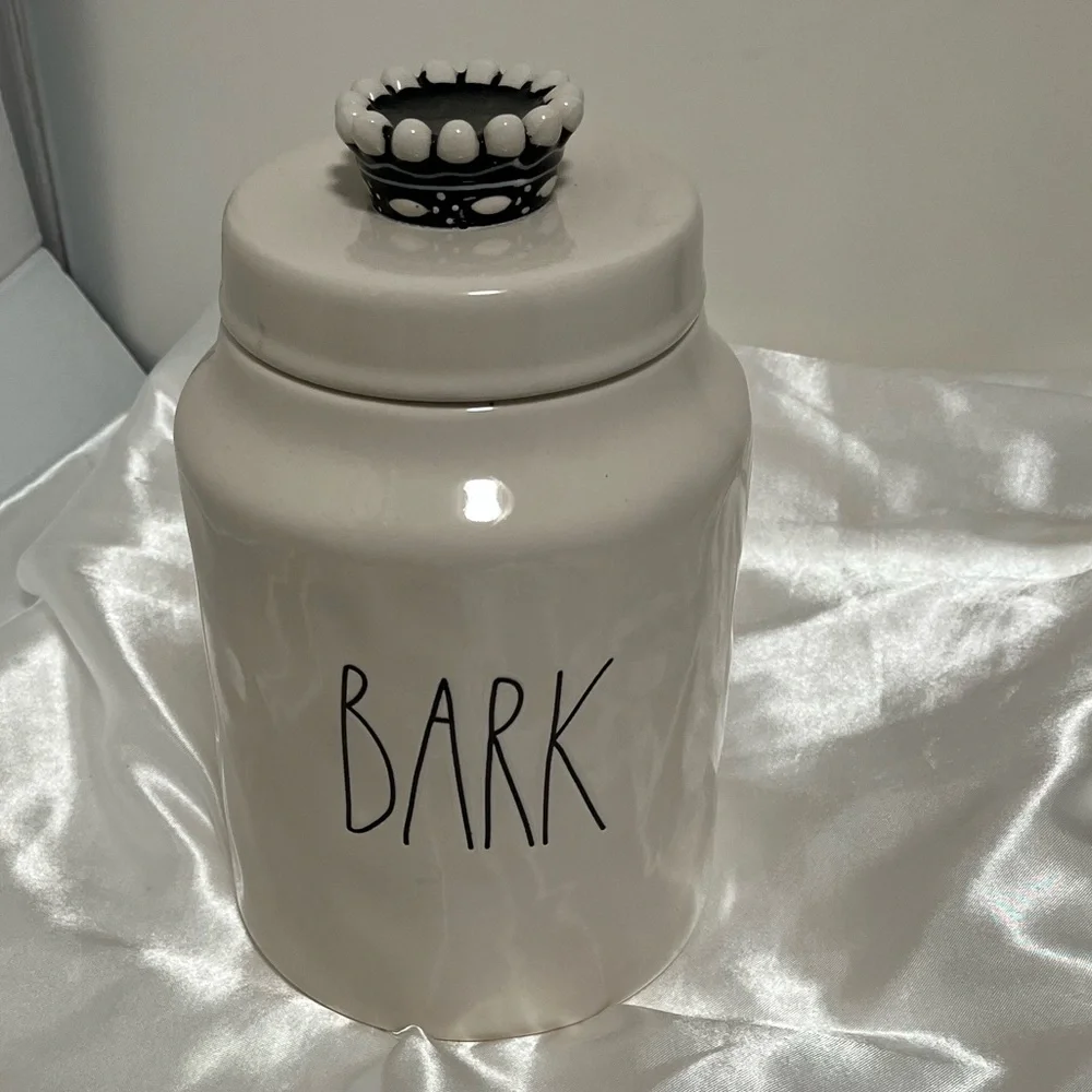 Rae Dunn • Vintage BARK Canister Crown Lid
